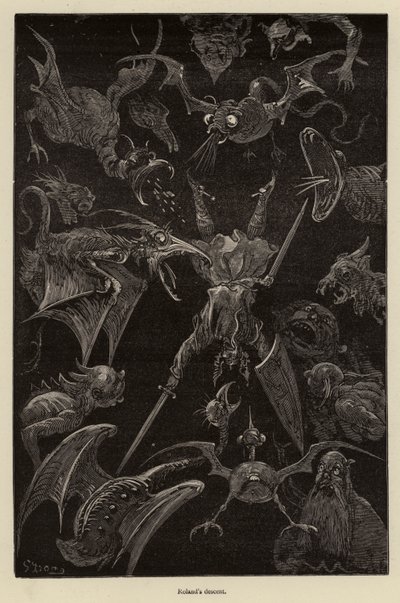 ローランズディセント 作： Gustave after Dore